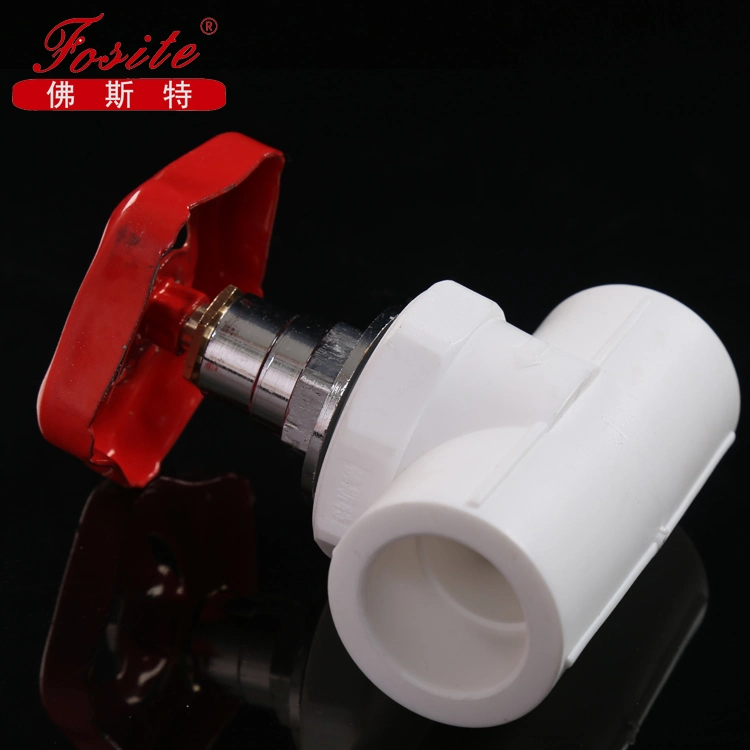 High Quality PPR Pipe Fitting Building Material Plastic Stop Valve Gate Valve