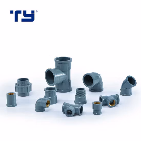 PVC (CPVC/ PPR /PP/ PPH) プラスチック溶接管継手 NBR5648 OEM