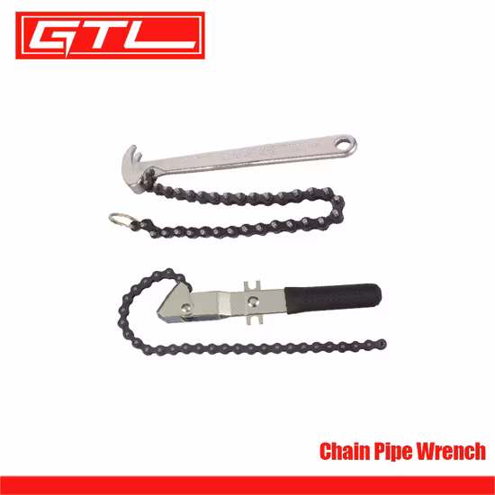 チェーンパイプレンチ ラチェットチェーン 大型管継手工具